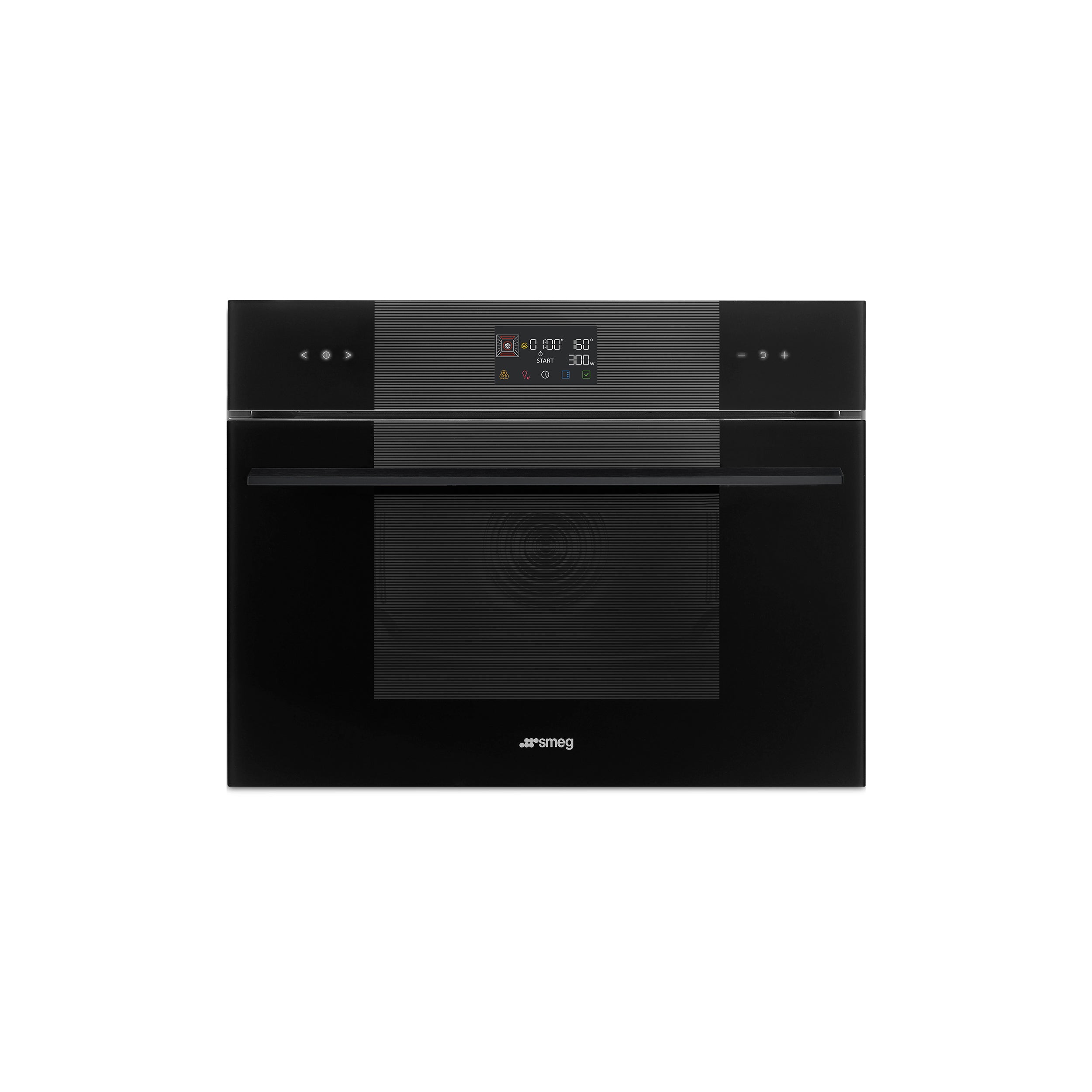 60 x 45cm Linea Compact Microwave Oven Black - The Gas Boys
