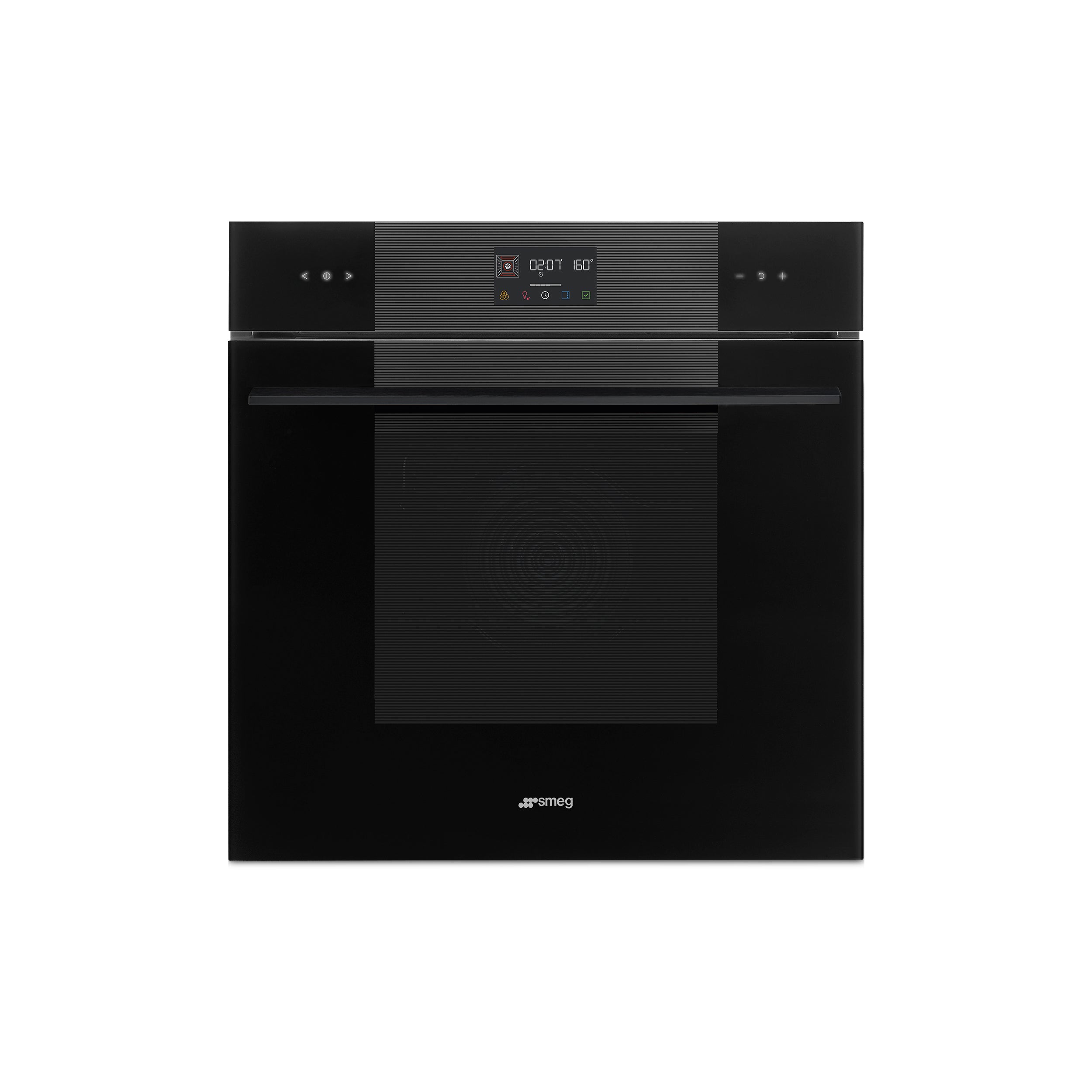 60cm Linea Electric Oven Black - The Gas Boys