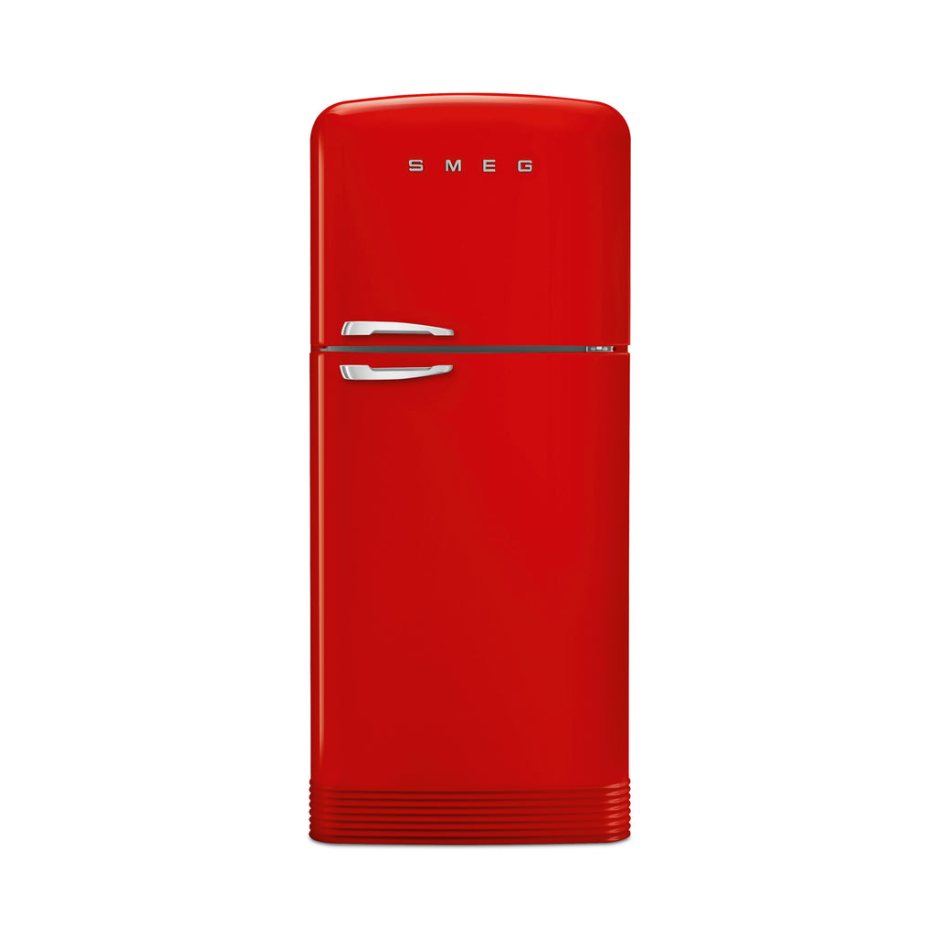 80cm Vintage cream Retro extra-volume combination fridge-freezer - The Gas Boys